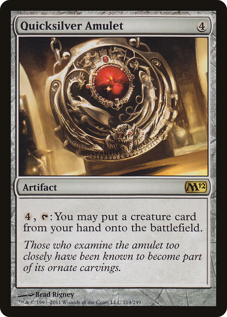 Quicksilver Amulet [Magic 2012]-1