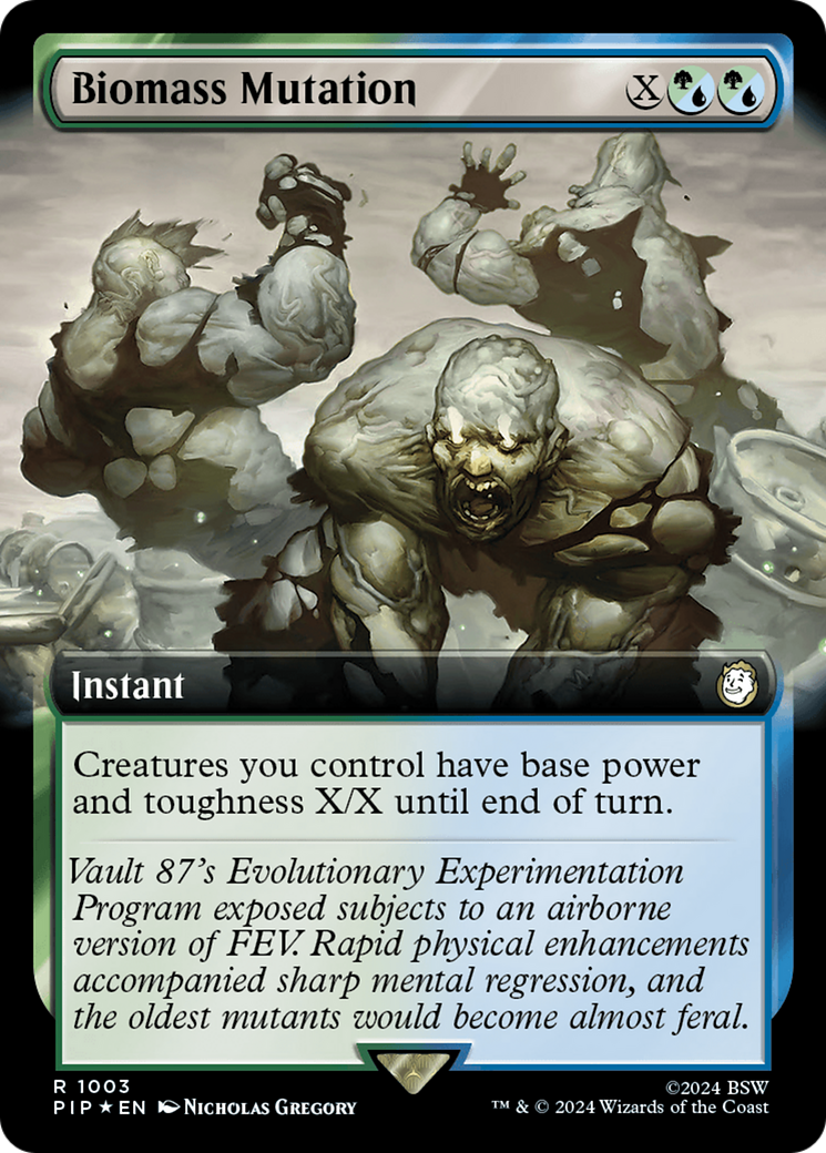 Biomass Mutation (Extended Art) (Surge Foil) [Fallout]-1