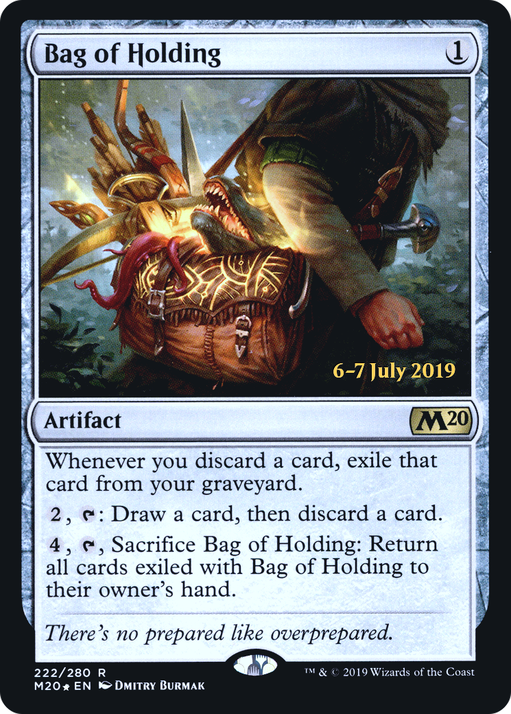 Bag of Holding [Core Set 2020 Prerelease Promos]-1