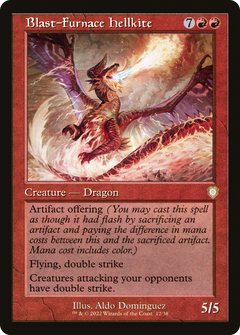 Blast-Furnace Hellkite (Retro) [The Brothers' War Commander]-1