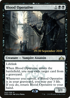 Blood Operative [Guilds of Ravnica Prerelease Promos]-1