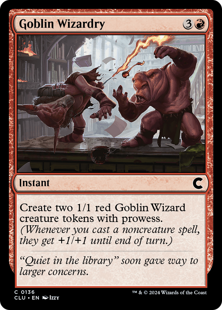 Goblin Wizardry [Ravnica: Clue Edition]-1