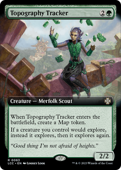 Topography Tracker (Extended Art) [The Lost Caverns of Ixalan Commander]-1