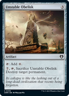 Unstable Obelisk [Commander Masters]-1