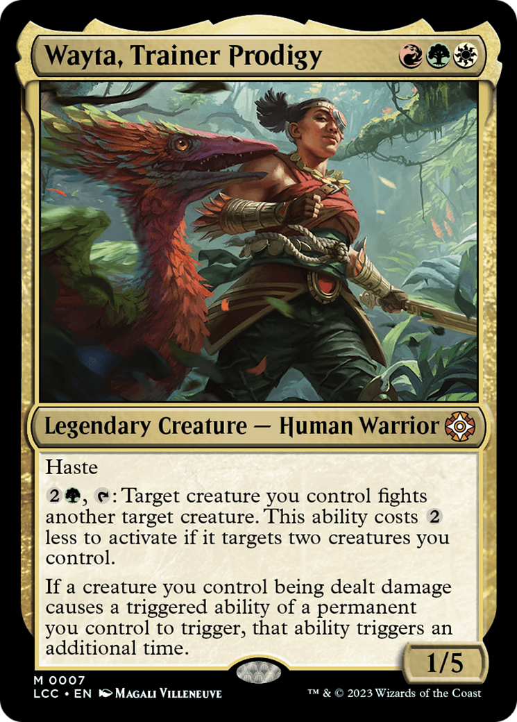 Wayta, Trainer Prodigy (LCC-007) - The Lost Caverns of Ixalan Commander-1