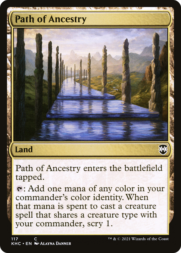 Path of Ancestry [Kaldheim Commander]-1