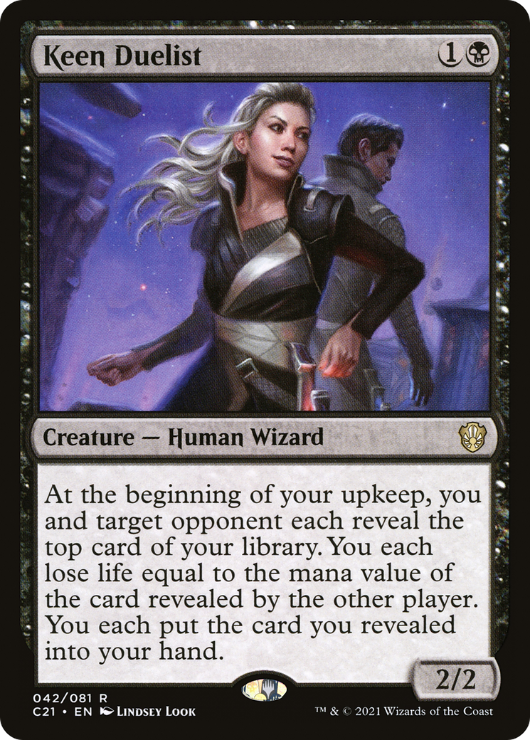 Keen Duelist [Commander 2021]-1