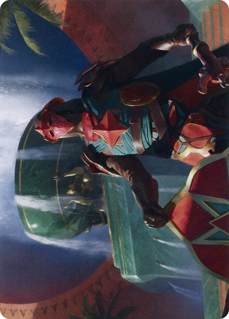 Tomakul Honor Guard // Tomakul Honor Guard (ABRO-028) - The Brothers' War Art Series (Borderless)-3