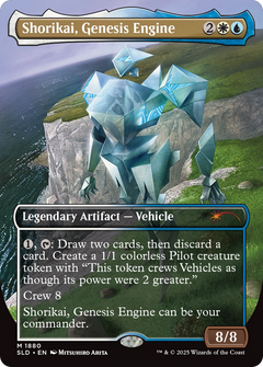Shorikai, Genesis Engine (SLD-1880) - Secret Lair Drop (Borderless) Foil-1