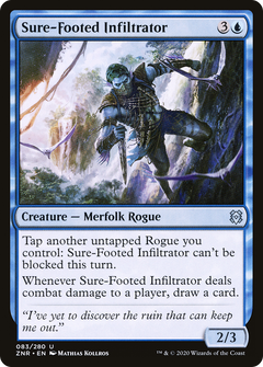 Sure-Footed Infiltrator [Zendikar Rising]-1