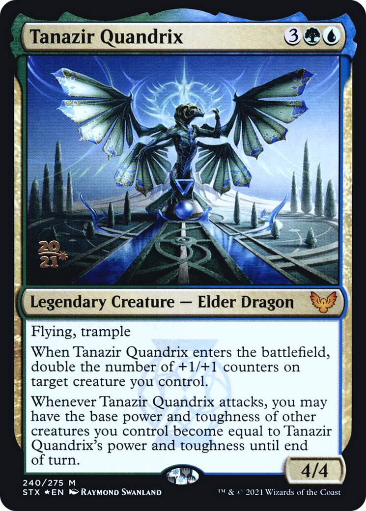 Tanazir Quandrix [Strixhaven: School of Mages Prerelease Promos]-1