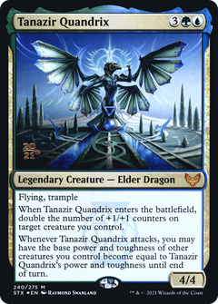 Tanazir Quandrix [Strixhaven: School of Mages Prerelease Promos]-1