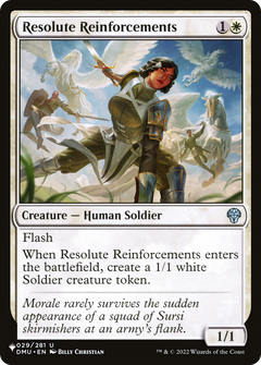 Resolute Reinforcements [The List]-1