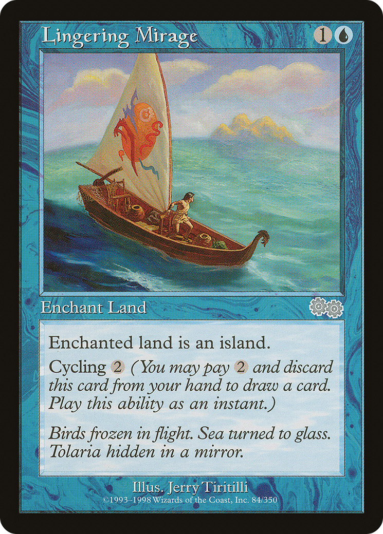Lingering Mirage [Urza's Saga]-1