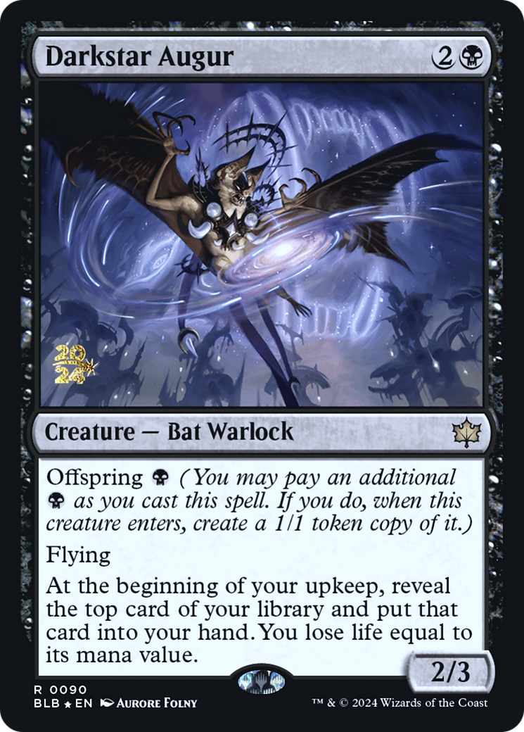 Darkstar Augur [Bloomburrow Prerelease Promos]-1