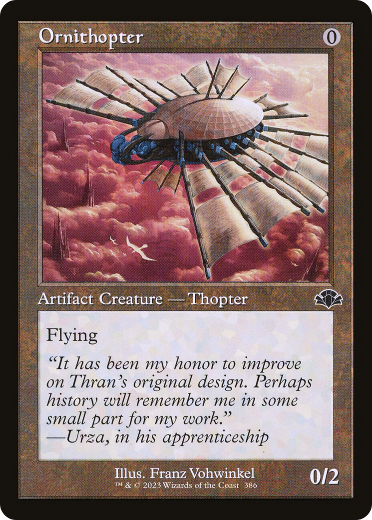 Ornithopter (Retro) [Dominaria Remastered]-1