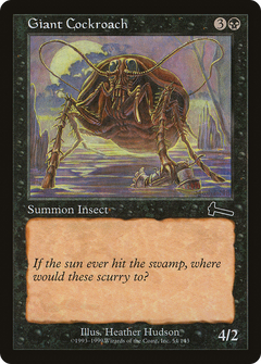 Giant Cockroach [Urza's Legacy]-1