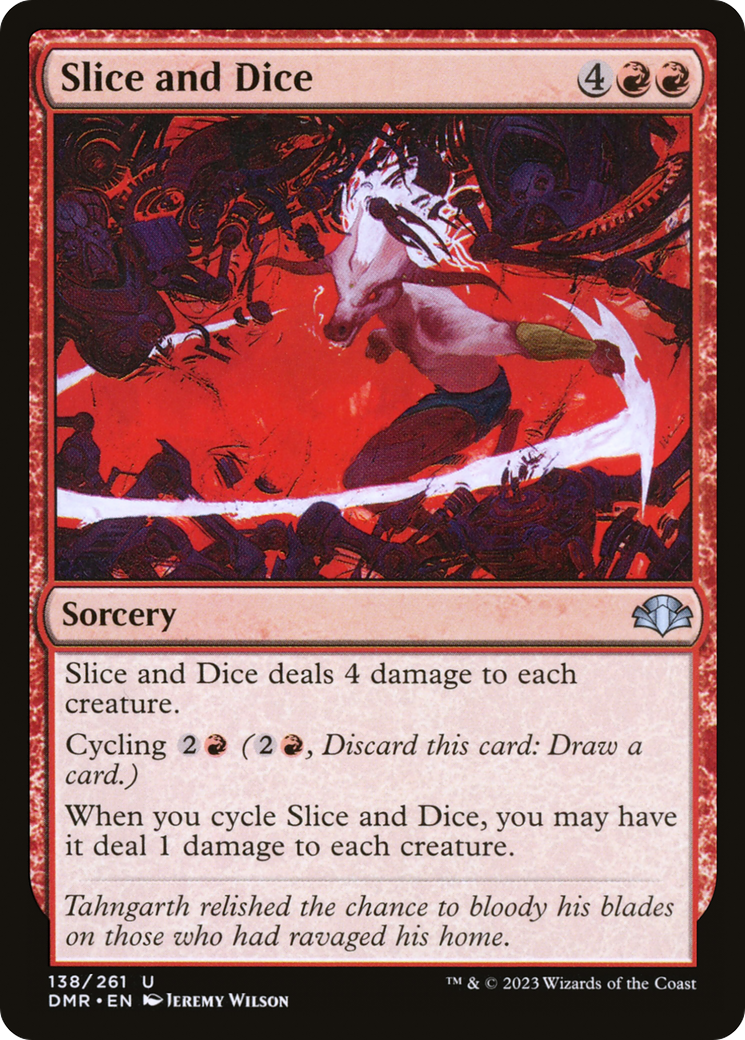 Slice and Dice [Dominaria Remastered]-1