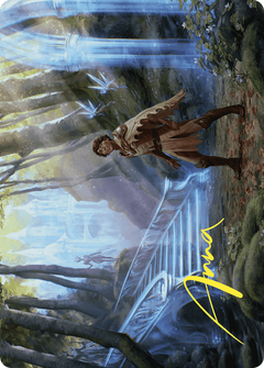 Into the Fae Court // Into the Fae Court (AWOE-007) - Wilds of Eldraine Art Series (Borderless)-3