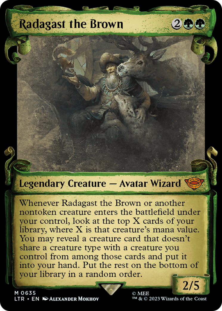 Radagast the Brown [The Lord of the Rings: Tales of Middle-Earth Showcase Scrolls]-1