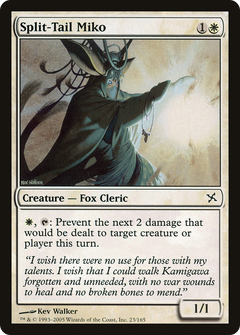 Split-Tail Miko [Betrayers of Kamigawa]-1