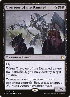 Overseer of the Damned [Commander 2019]-1