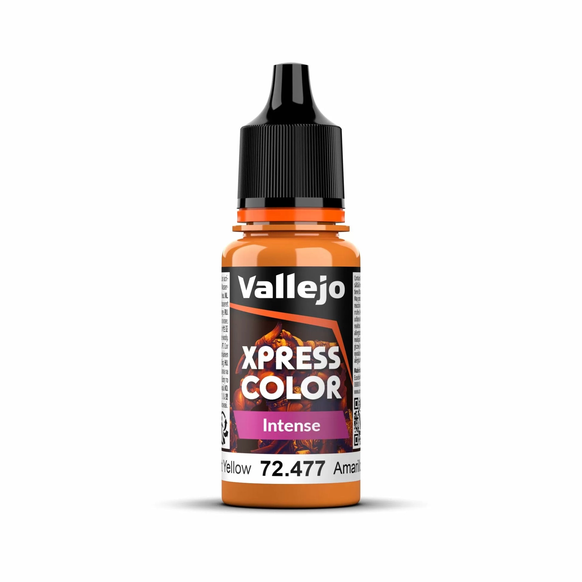 Vallejo Game Color Xpress Color Intense Dreadnought Yellow 18ml Acrylic Paint-1