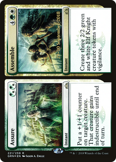 Assure // Assemble [Guilds of Ravnica Prerelease Promos]-1