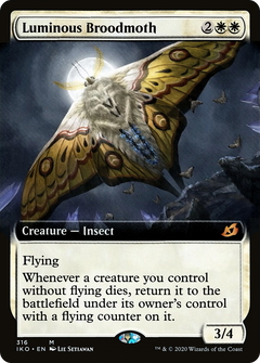 Luminous Broodmoth (Extended Art) (316) [Ikoria: Lair of Behemoths]-1