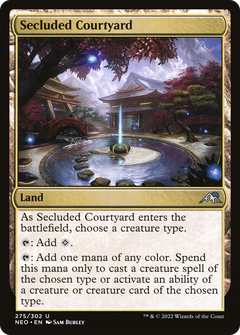 Secluded Courtyard [Kamigawa: Neon Dynasty]-1
