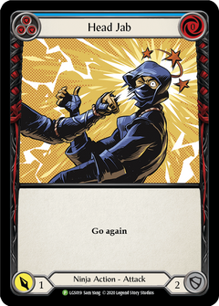 Head Jab (Blue) [LGS019] (Promo)  Rainbow Foil-1