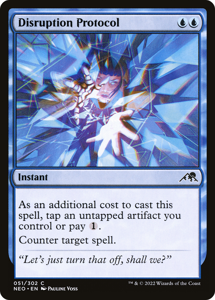 Disruption Protocol [Kamigawa: Neon Dynasty]-1