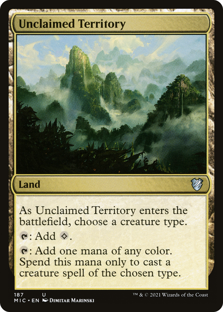 Unclaimed Territory (MIC-187) - Midnight Hunt Commander-1
