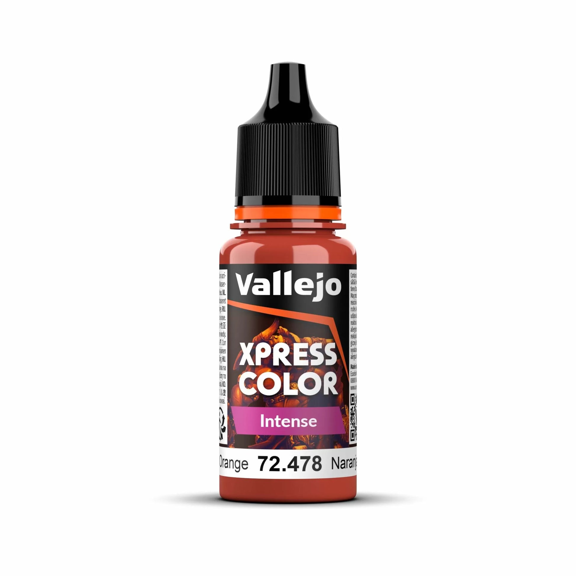 Vallejo Game Color Xpress Color Intense Phoenix Orange 18ml Acrylic Paint-1