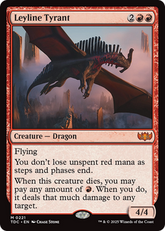 Leyline Tyrant [Tarkir: Dragonstorm Commander]-1