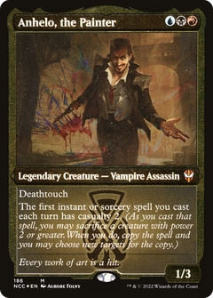 Anhelo, the Painter (Display Commander) - Thick Stock (NCC-186) - New Capenna Commander Foil-1