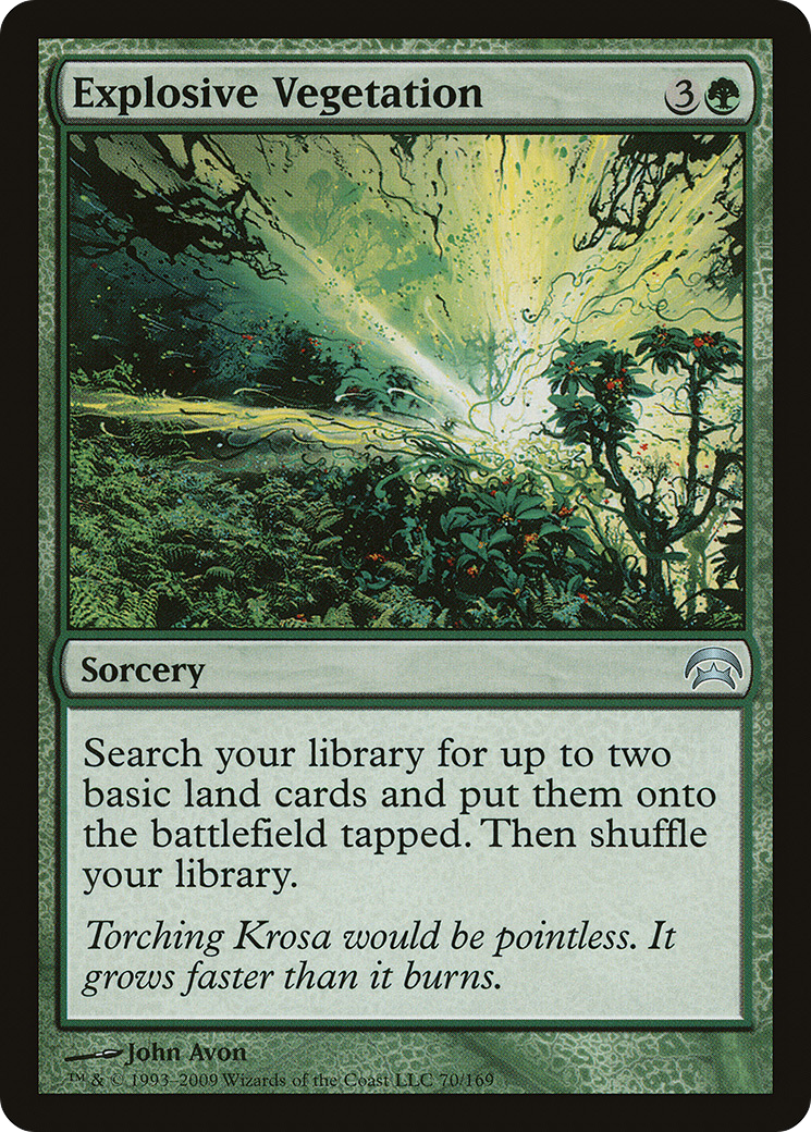 Explosive Vegetation [Planechase]-1