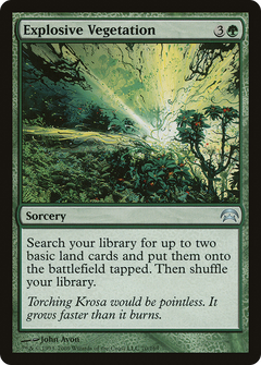Explosive Vegetation [Planechase]-1