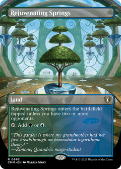Rejuvenating Springs (Borderless Alternate Art) [Commander Masters]-1