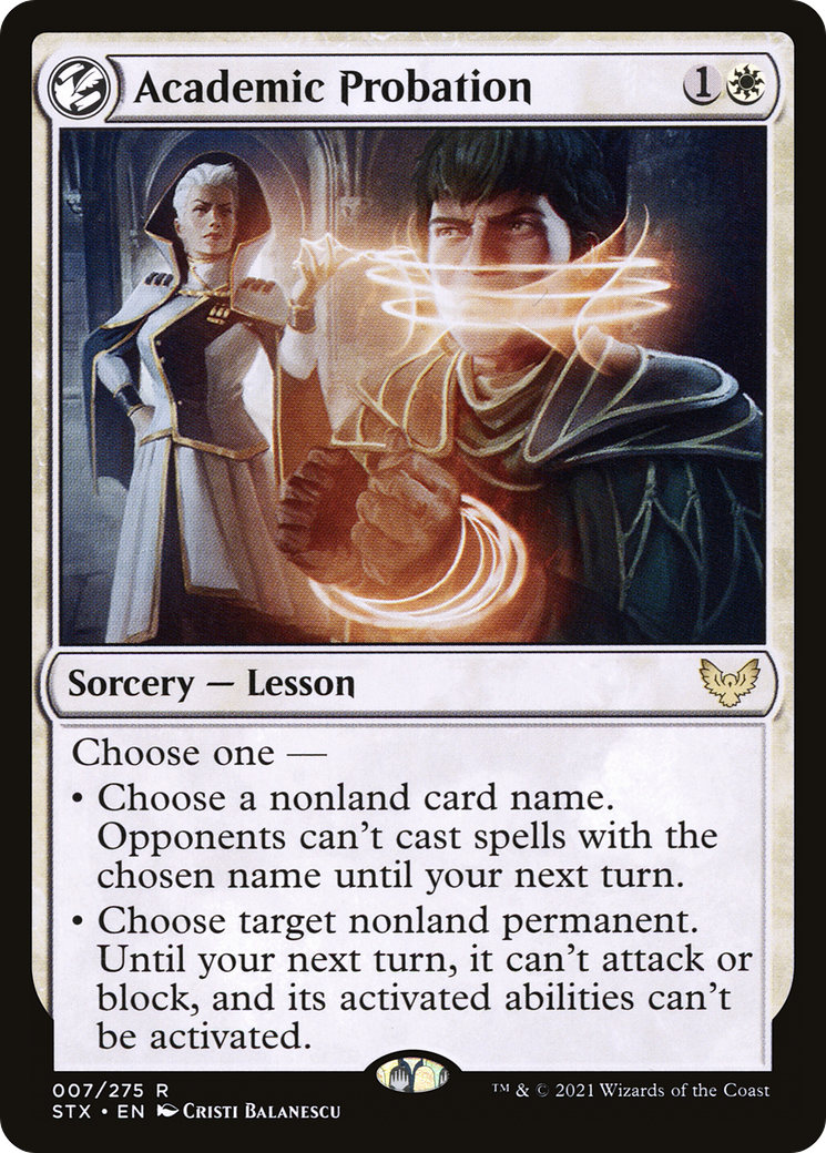 Academic Probation [Strixhaven: School of Mages]-1