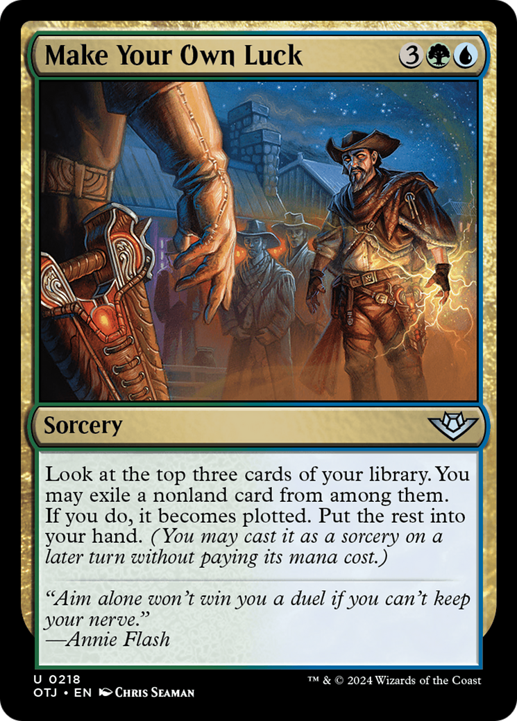 Make Your Own Luck [Outlaws of Thunder Junction]-1
