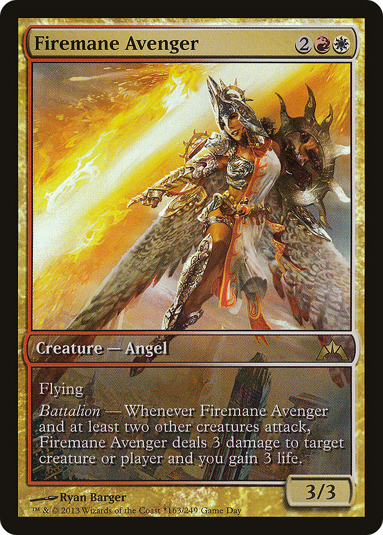 Firemane Avenger (Game Day) [Gatecrash Promos]-1