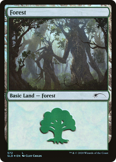 Forest (Tree Hugging) (572) [Secret Lair Drop Promos]-1