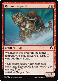 Rescue Leopard [Tarkir: Dragonstorm]-1