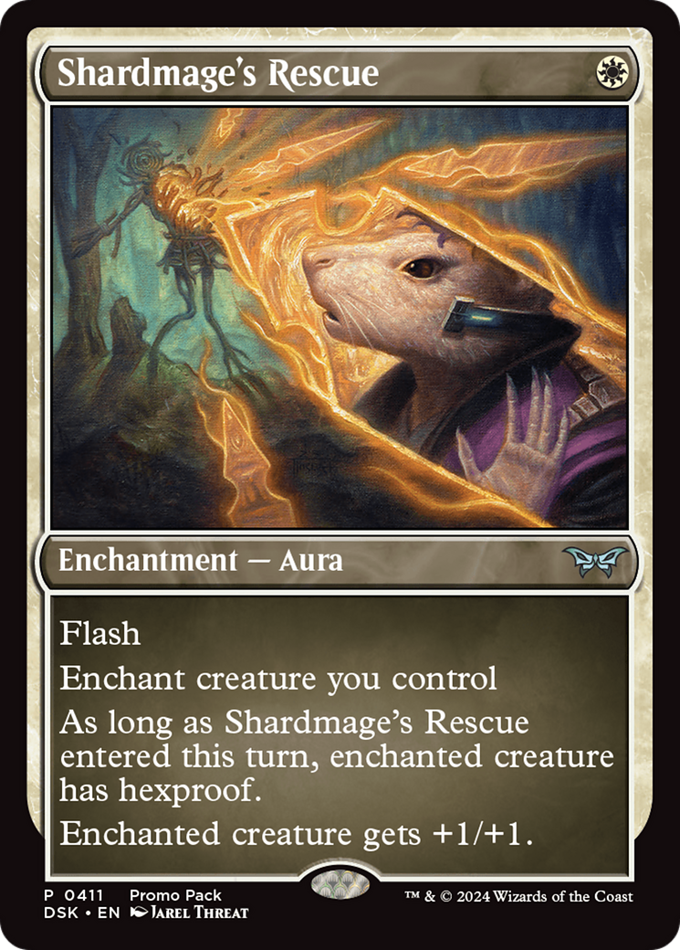 Shardmage's Rescue (Promo Pack) [Duskmourn: House of Horror Promos]-1