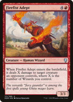 Firefist Adept [Dominaria]-1
