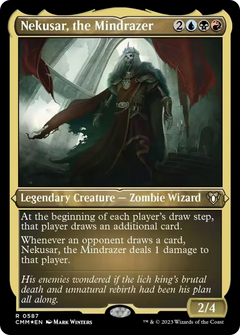 Nekusar, the Mindrazer (Foil Etched) [Commander Masters]-1