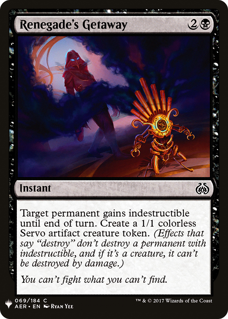 Renegade's Getaway [Mystery Booster]-1