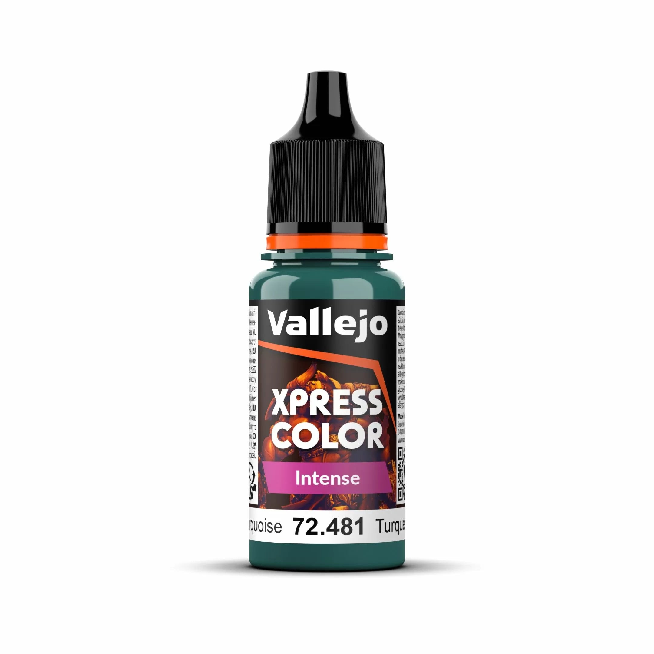 Vallejo Game Color Xpress Color Intense Heretic Turquoise 18ml Acrylic Paint