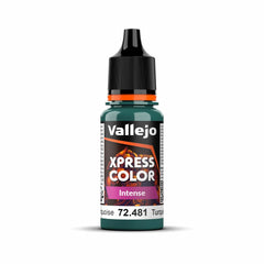 Vallejo Game Color Xpress Color Intense Heretic Turquoise 18ml Acrylic Paint-1